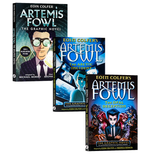 阿特米斯奇幻历险系列123册英文原版漫画 Artemis Fowl Graphic Novel 青少年课外阅读漫画电影绘本Eoin Colfer约恩柯尔弗畅销小说