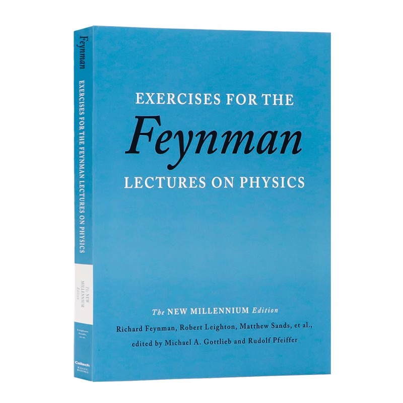 费曼物理学讲座练习 英文原版 Exercises for the Feynman Lectures on Physics 物理演讲诺贝尔物理学奖得主费曼演讲实录科普书