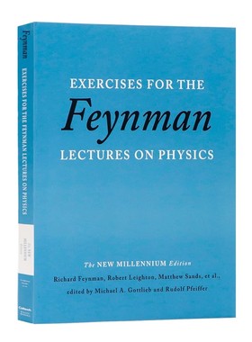 费曼物理学讲座练习 英文原版 Exercises for the Feynman Lectures on Physics 物理演讲诺贝尔物理学奖得主费曼演讲实录科普书