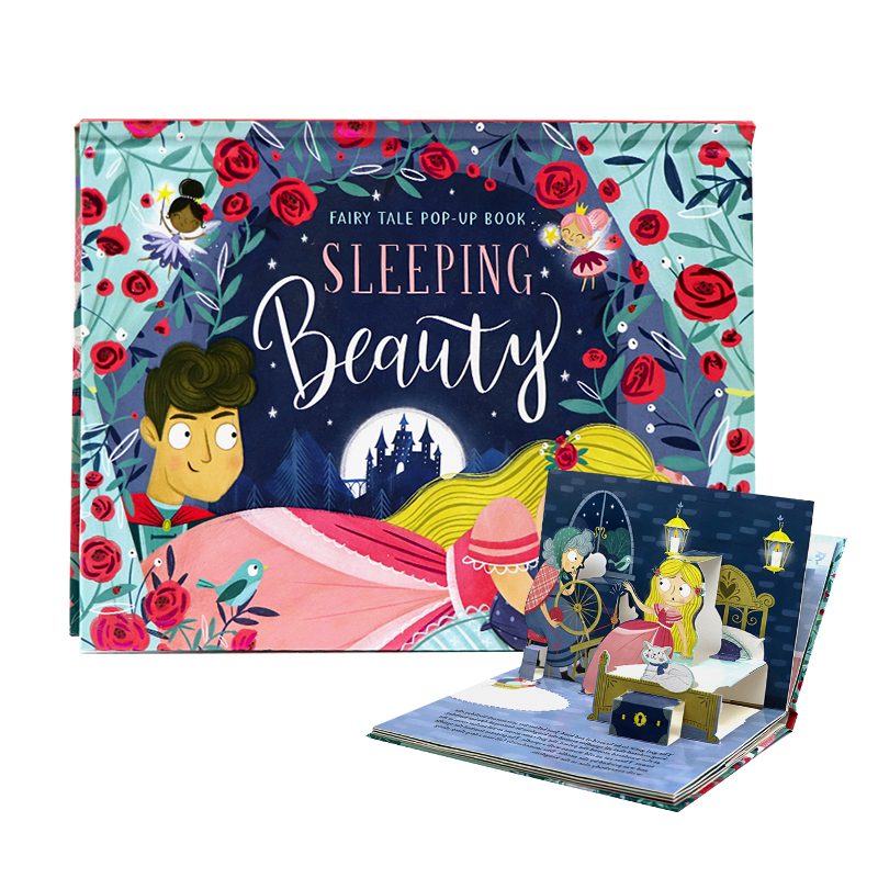 睡美人立体童话书英文原版绘本