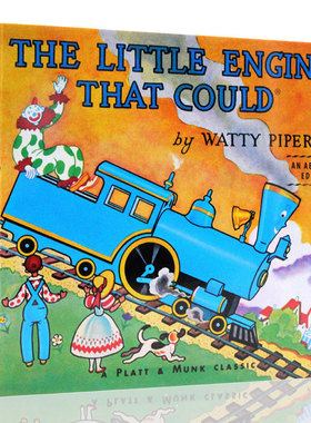 勇敢的小火车头做到了 The Little Engine That Could 英文原版  培养自信心 纸版书 世纪经典童书