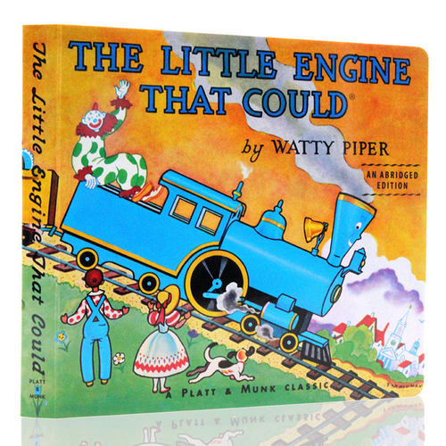 勇敢的小火车头做到了 The Little Engine That Could 英文原版  培养自信心 纸版书 世纪经典童书