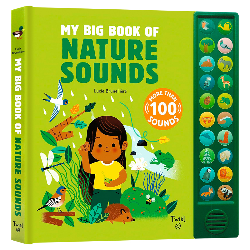 我的自然之声大书英文原版绘本