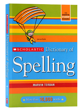 学乐英语拼写词典 英文原版字典词典 Scholastic Dictionary of Spelling  英文版现货正版进口书籍 掌握拼写技能