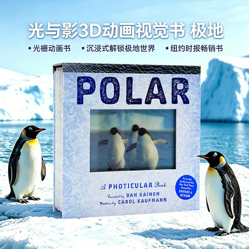 光与影视觉书系列极地英文原版