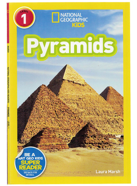 英文原版绘本 National Geographic Readers Pyramids 金字塔 美国国家地理分级阅读初级level1 低幼儿童早教启蒙科普百科英语读物