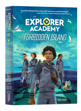 探险家学院第7册禁岛英文原版小说 Explorer Academy The Forbidden Island 儿童桥梁章节小说青少年冒险主题美国国家地理