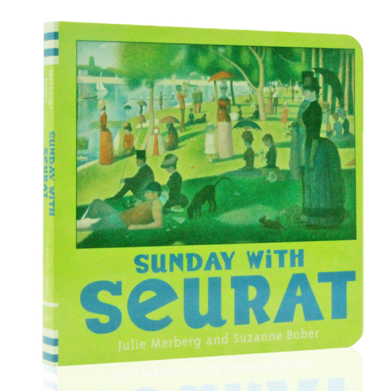 小小艺术家系列 和瑟拉在一起的星期天 sunday with seurat 英文原版