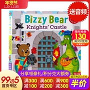 Winnie the English loạt gốc bận rộn của truyện tranh Bizzy Gấu knights lâu đài lâu đài, truyện tranh knight tông cuốn sách hoạt động giác ngộ cho trẻ em chơi trong khi học tập cuốn sách điều hành tổ chức