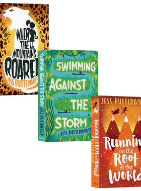 杰西·巴特沃斯系列3册套装 英文原版小说 Jess Butterworth 青少年英语课外书单冒险主题儿童文学小说进口书籍