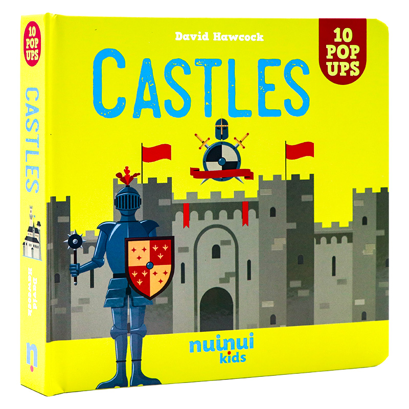 惊人的立体书城堡英文原版