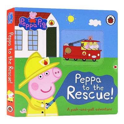 小猪佩奇佩奇救援英文原版绘本