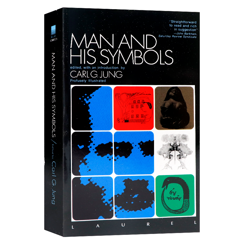 人及其象征 英文原版 Man and His Symbols 潜意识与梦境密码的心理学入门 适合心理学爱好者和寻求自我成长的读者 平装
