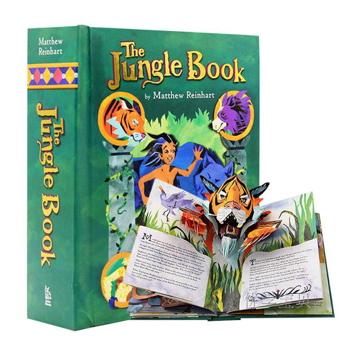 奇幻森林立体书英文原版绘本