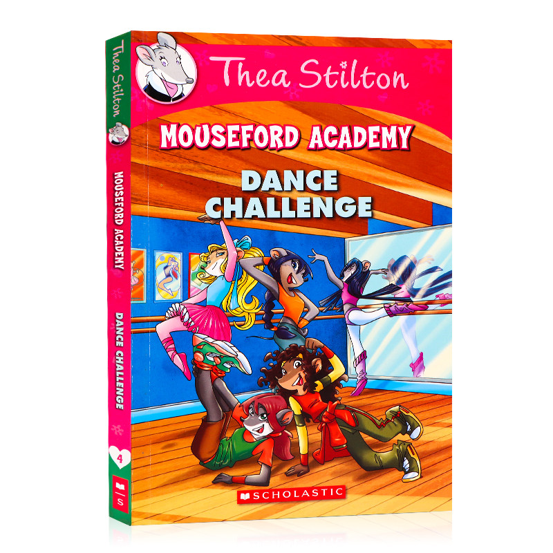 academy #4: dance challenge 英文原版儿童章节桥梁书 课外兴趣读物