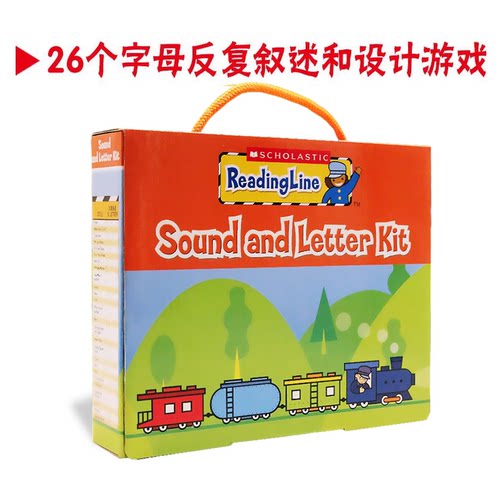 现货字母与发音套装盒装英文原版