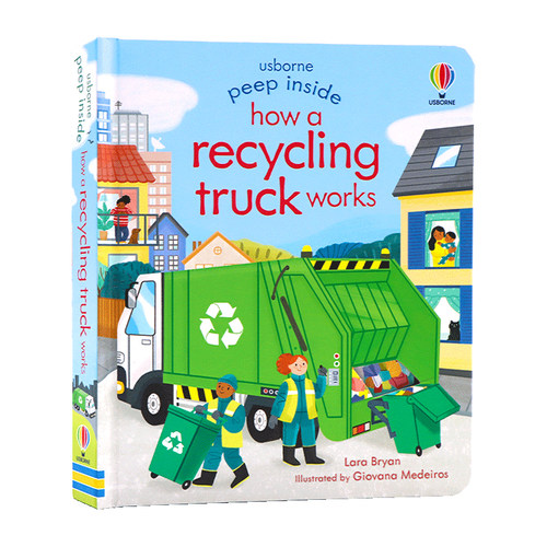 回收车工作原理英文原版绘本