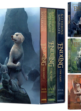 最后的物种3册套装英文原版章节小说 Endling 3 Book Paperback Box Set 奇幻主题纽伯瑞文学奖获得者伊凡作者Katherine Applegate