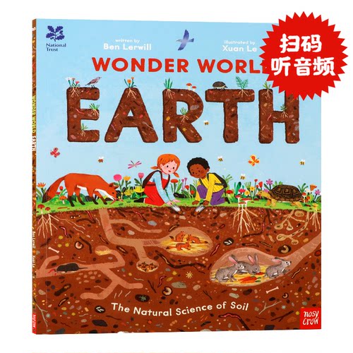 神奇的土壤英文原版平装绘本