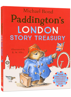 小熊帕丁顿在伦敦故事精选 英文原版 Paddington’s London Treasury 儿童绘本 原装进口 童话 治愈睡前故事 Michael bond