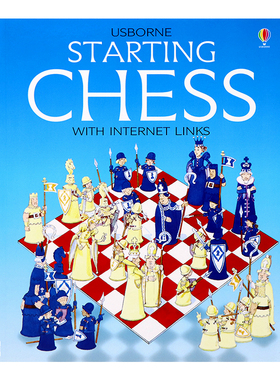 Usborne 开始学国际象棋 英文原版 Starting Chess with Internet links 尤斯伯恩 平装 下棋图解科普指南 全彩插图 5-8岁