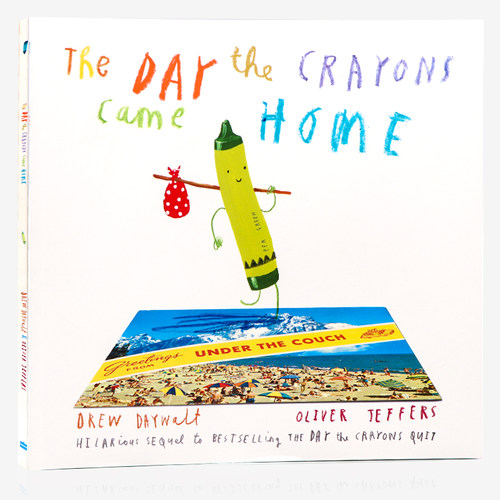 小蜡笔大罢工续集 英文原版绘本The Day The Crayons Came Home 名家Oliver Jeffers奥利弗杰弗斯 儿童英语启蒙认知图画故事书平装