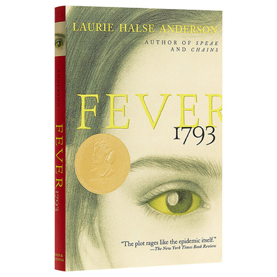 美国种子系列 黄热病1793 英文原版 Fever 1793儿童获奖文学小说 青少年推荐读物 Laurie Halse Anderson 学生课外兴趣读物