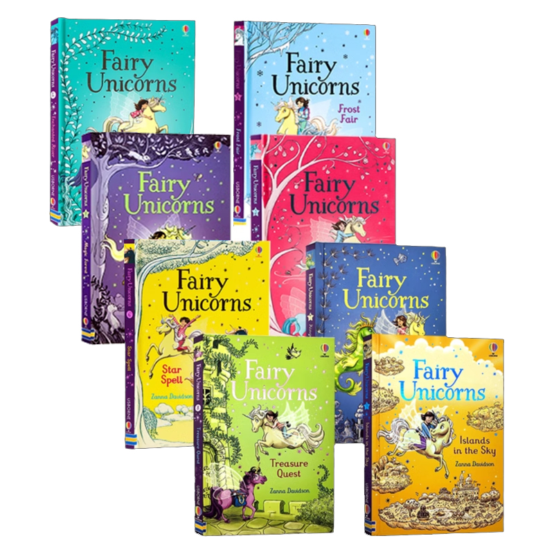 Usborne出品独角兽精灵8册