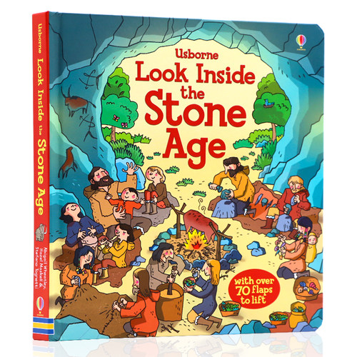 Usborne走进石器时代英文原版
