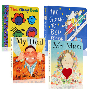 4册合售 绘本 Going Parr 爸爸妈妈 幼儿园推荐 6岁 Okay 该睡啦 Mum Book Dad 进口英文原版 Bed 名家Todd The