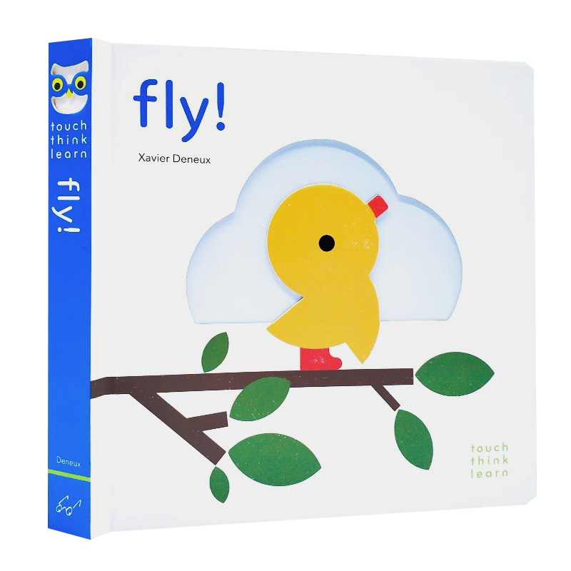 小鸟飞飞英文原版绘本