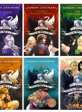 善与恶的学校学院1-6册英文原版小说 The School for Good and Evil 学生英语课外阅读科幻小说纽约时报畅销书Soman Chainani