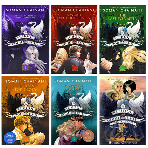 善与恶的学校学院1-6册英文原版