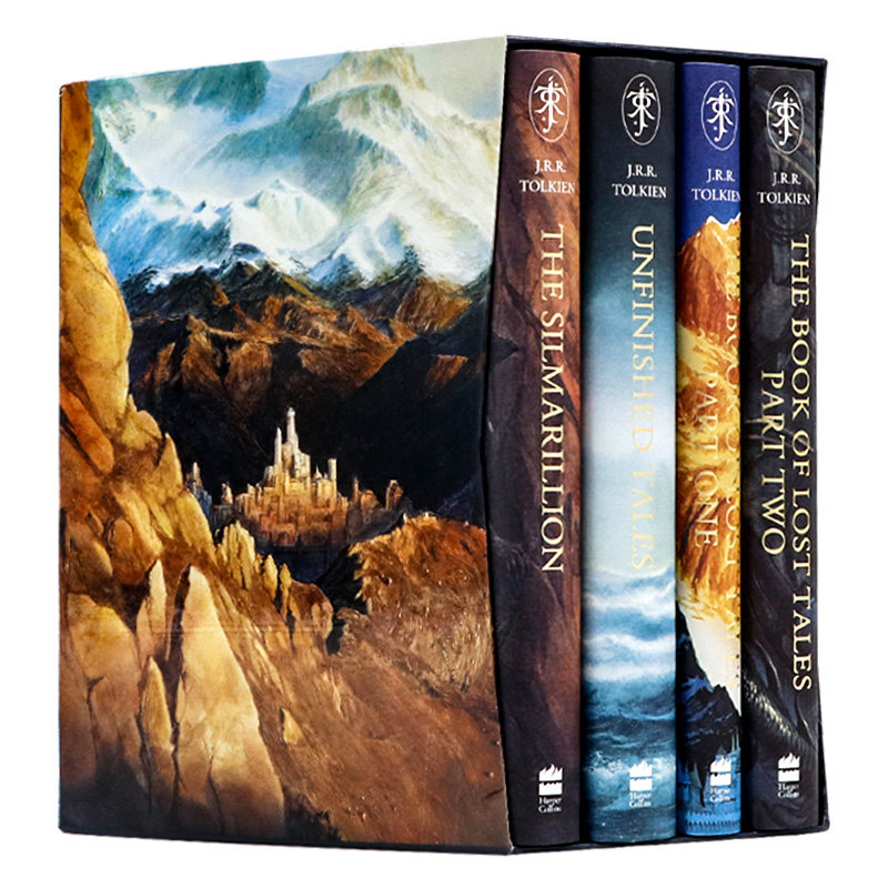 中土世界的历史套装1 托尔金 英文原版 The History of Middle-earth 第1-3卷 托尔金未完成手稿合集 奇幻文学研究必读书籍 套装
