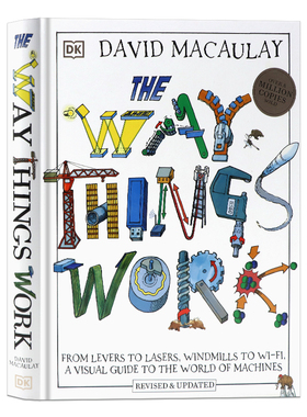 DK百科全书事物的运作方式 英文原版 The Way Things Work 机器世界的指南了解机器的基本原理和发展 David Macaulay 儿童课外