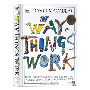 机器世界 Things The 指南 运作方式 DK百科全书 英文原版 预售 了解机器 David 基本原理和发展 事物 Way Work Macaulay