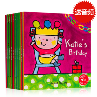 Katie 小小世界英文原版 World 我 Little 绘本 凯文凯蒂生活体验系列10册Kevin 幼儿童英语零基础早教启蒙培养认知图画故事书