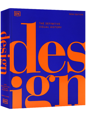 DK出品 设计 英文原版 Design 视觉历史 DK图解百科系列 The Definitive Visual History 进口精装英文书 设计教学理念创作指南