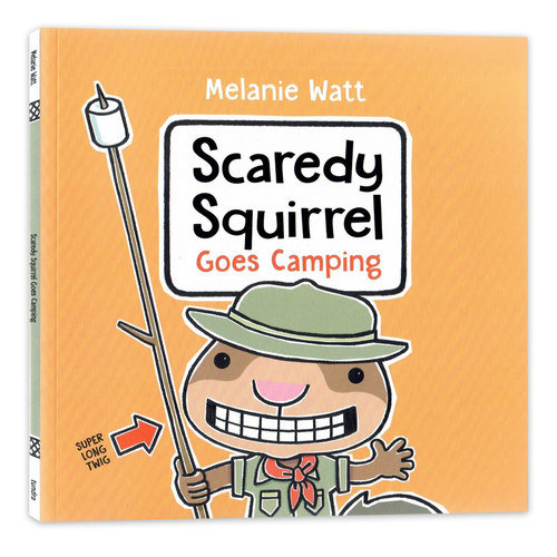 松鼠斯卡迪的露营记英文原版