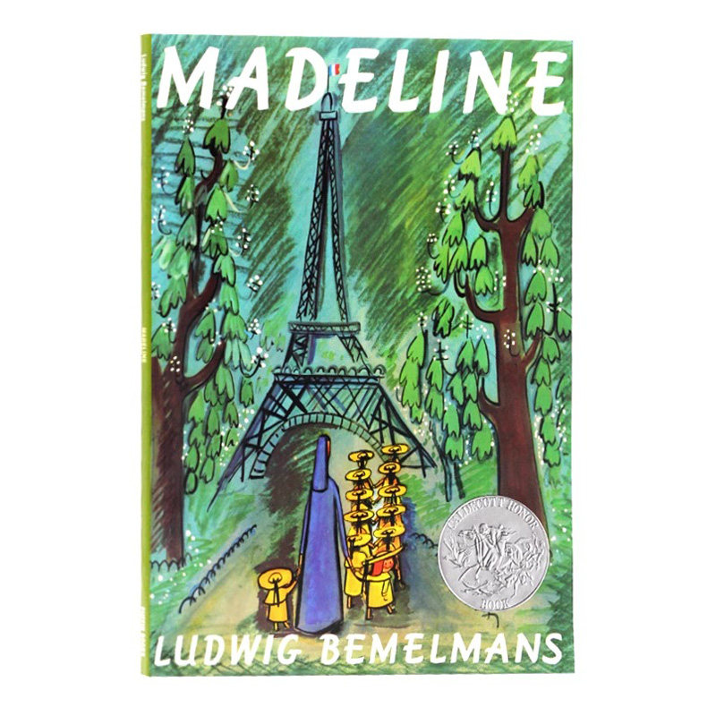 永远的玛德琳 英文原版绘本 Madeline 凯迪克奖作品 廖彩杏 吴敏兰推荐书单 美国百本top100 1940年凯迪克大奖作品 英语启蒙认知