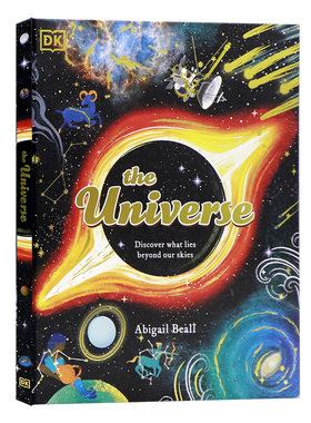 DK出品 宇宙 英文原版绘本 The Universe Discover What Lies Beyond Our Skies 探索天空之外的世界儿童趣味图解科普百科精装书籍