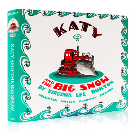 凯蒂和大雪 Katy and the Big Snow 英文原版绘本 汪培珽第5阶段 儿童英语启蒙读物 纸板书 Virginia Lee Burton