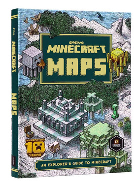 我的世界游戏地图 Minecraft Maps 英文原版进口图书 an explorer's guide to Minecraft 我的世界探险指南 高手攻略手册 Mojang