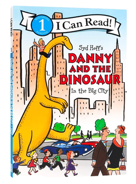 丹尼和恐龙系列Danny and the Dinosaur in the Big City 英文原版绘本 汪琣珽第一阶段书单 I Can Read level 1 儿童英语分级阅读