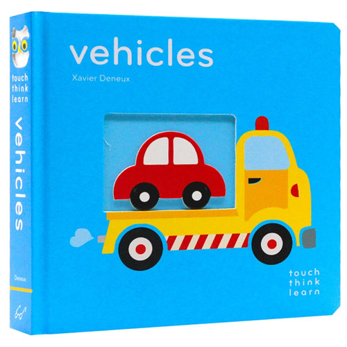 英文原版绘本车辆触摸书