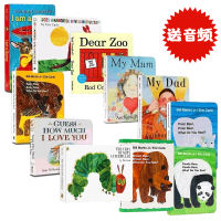 dear zoo, the original English picture book, early education and enlightenment English reading materials, classic cardboard book, brown bear, caterpillar Baby, children's flip book, Liao Caixing, Wu Minlan, Grandpa Karl's book list thumbnail 3