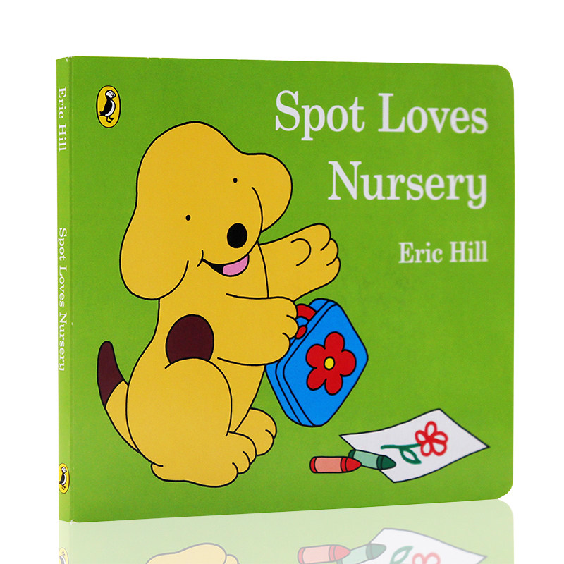 小玻爱上学英文原版绘本