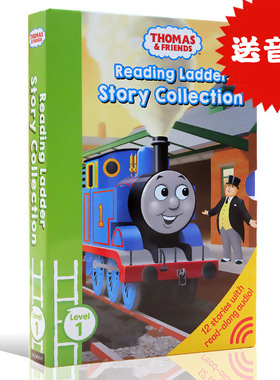 托马斯英语书分级阅读入门级6册 Thomas and Friends Reading Ladder 盒装小火车托马斯和朋友们英文原版绘本3-8岁 扫码听原版音频
