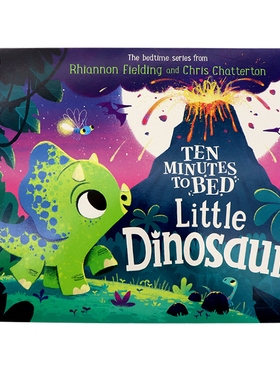 睡前十分钟系列小恐龙 英文原版绘本 Ten Minutes to Bed Little Dinosaur  儿童英语启蒙亲子睡前冒险图画故事书 Ladybird小瓢虫