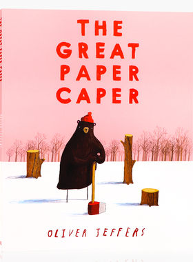 大熊的纸飞机The Great Paper Caper 超级纸飞贼 英文原版绘本 名家书单 智慧小孩同作者Oliver Jeffers 环保主题培养好习惯包容心